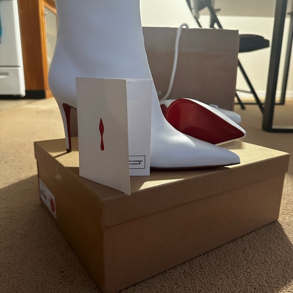 So Kate Booty 85 Calf Louboutin Heels LIMITED EDITION - Picture 5 of 6